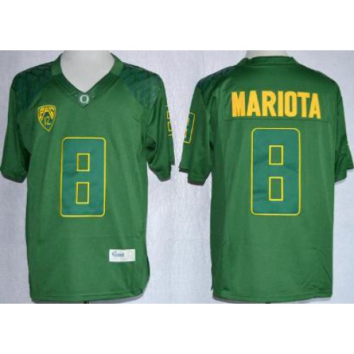 Oregon Duck 8 Marcus Mariota Full Green College Football Limited NCAA Jerseys